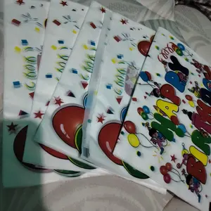 Plastik Snack Putih (isi 10 pcs) /Plastik Ulang Tahun /Plastik Birthday