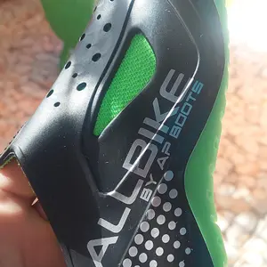 Sepatu Bikers AP BOOTS AP ALLBIKE HIJAU Fashion Karet Lokal Lentur Ringan-Sepeda Motor Touring Outdoor