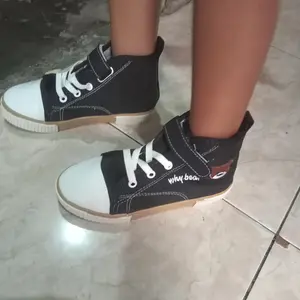 Sepatu Kanvas BOOTS Teddy Bear Anak Best Seller, Harga Terjangkau, Ukuran 26-35, Tinggi 3cm - Fashion