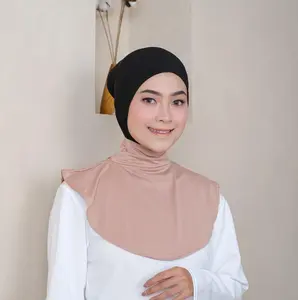 RIFANYHIJAB Manset Leher Inner Jersey Jilbab Instan Dalaman Kerudung
