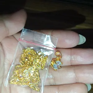Kalung Wanita Emas Nuri Liontin mata satu panjang 45 cm Jewellery Elegan