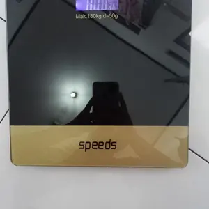 Timbangan Badan Tempered Elektronik Digital Scale Suhu Tubuh 180KG SPEEDS LX 040-05
