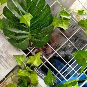 Guninco Hiasan Dinding Wire Grid Mesh Wall HIJANG 52x35 Dekorasi Kamar Aesthetic Rak Gantung Rak Foto Polaroid Besi Penyimpanan Material Besi Desain Minimalis Instalasi Mudah