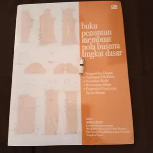 Buku Panduan Pembuatan Pola Dasar Baju Untuk Pemula [ Recomended ] Original