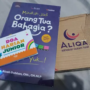 ORIGINAL BUKU MAUKAH JADI ORANG TUA BAHAGIA Karya dr. Aisah Dahlan HARD COVER FULL COLOR BONUS EBOOK