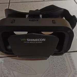 Shinecon VR Box IMAX G10 Kaca Mata Virtual Reality Glasses Headset 3D untuk Smartphone 4.7-7 Inci ABS Ergonomis Nyaman dengan Lensa Bulat dan Tali Elastis