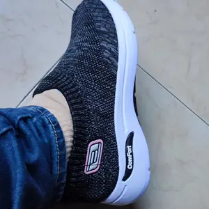 Gracely SP808 - Sepatu Sneakers Wanita Import Motif Comfort Bahan Canvas LUCITA Casual Shoes