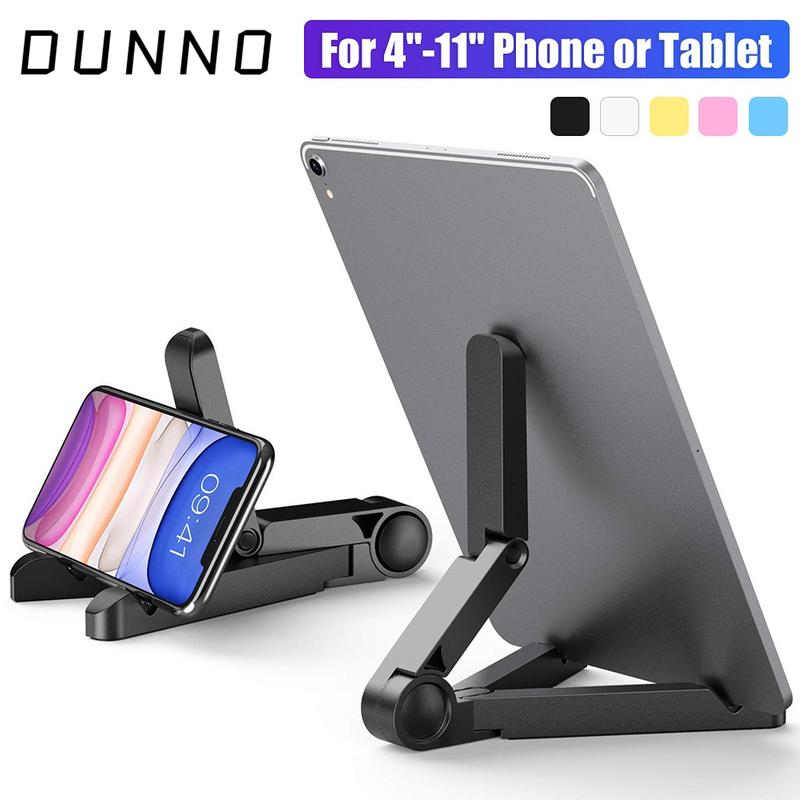 Giá Chân Đế iPad Có Thể Gập Lại Cầm Tay Tương Thích Với Máy Tính Bảng Và Điện Thoại 4 "-11" Giá Đỡ Nhựa Để Bàn Thích Hợp Cho Điện Thoại Xiaomi Samsung Và Huawei Giá Đỡ Điện Thoại Và Máy Tính Bảng