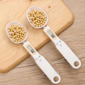 Electronic Digital Spoon Scale with LCD Display Kitchen Measuring Food Spoon UK Plastic Utensils