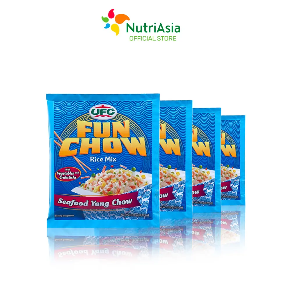 UFC Fun Chow Rice Mix Seafood Yang Chow 20g Bundle of 4 - TikTok Shop ...