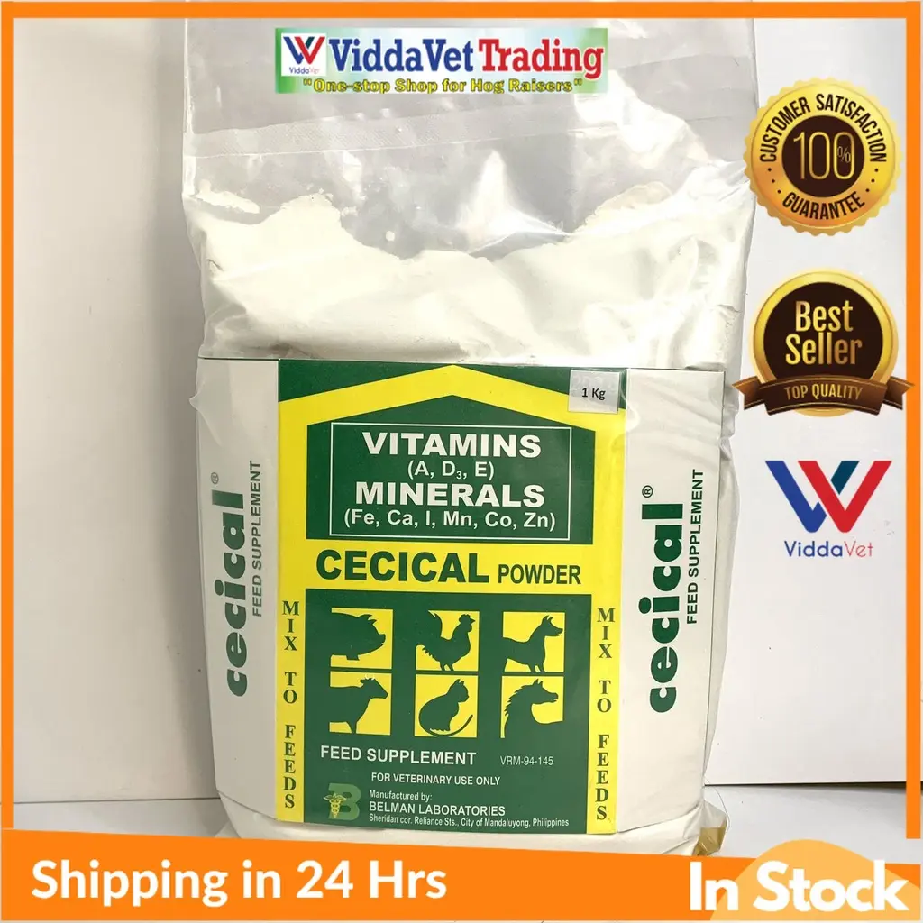 1kg Cecical Powder (Calcium) Feed Additive (Vitamin & Minerals) for ...