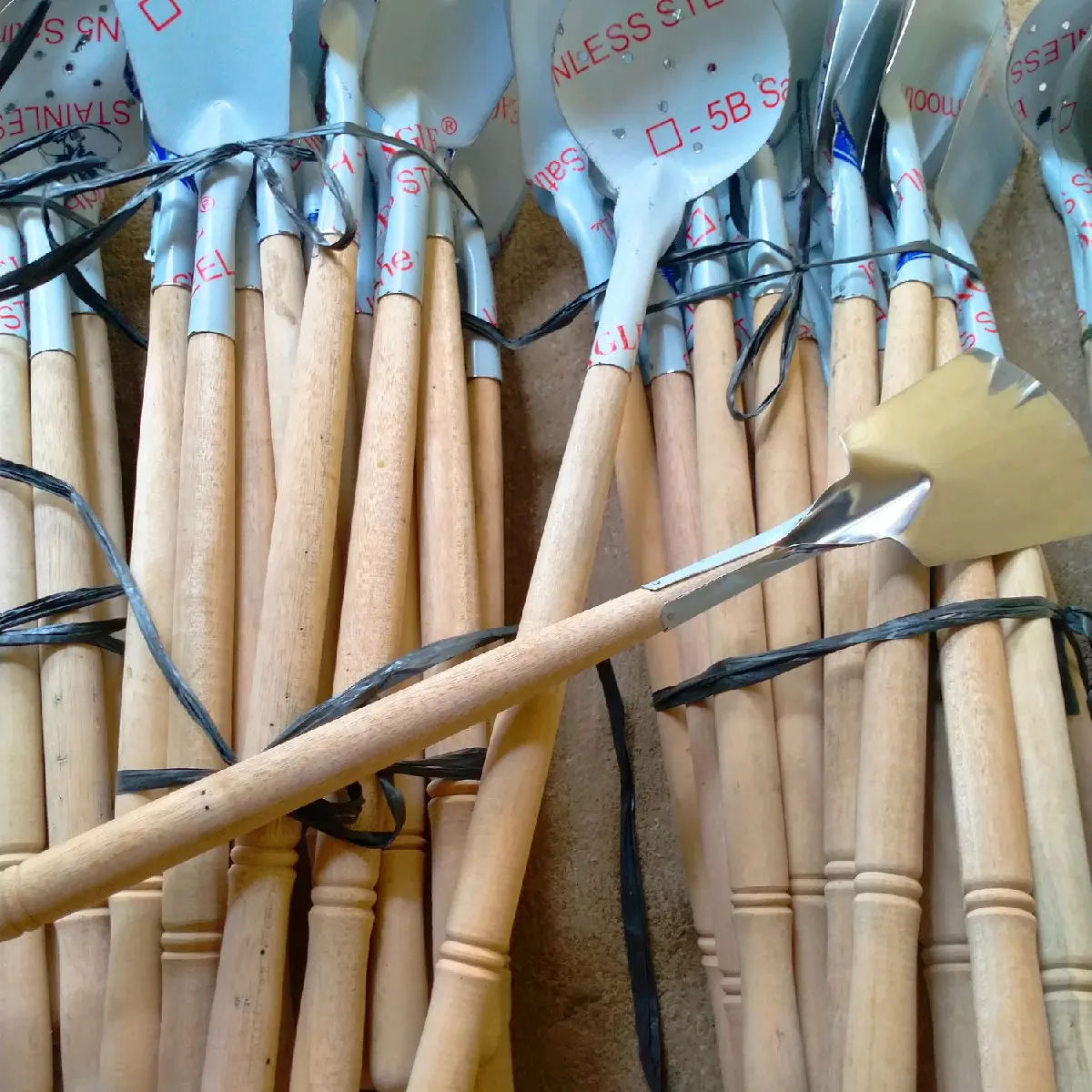 Stainless Steel Sandok at Syanse Set for Kitchen Utensils - TikTok Shop ...