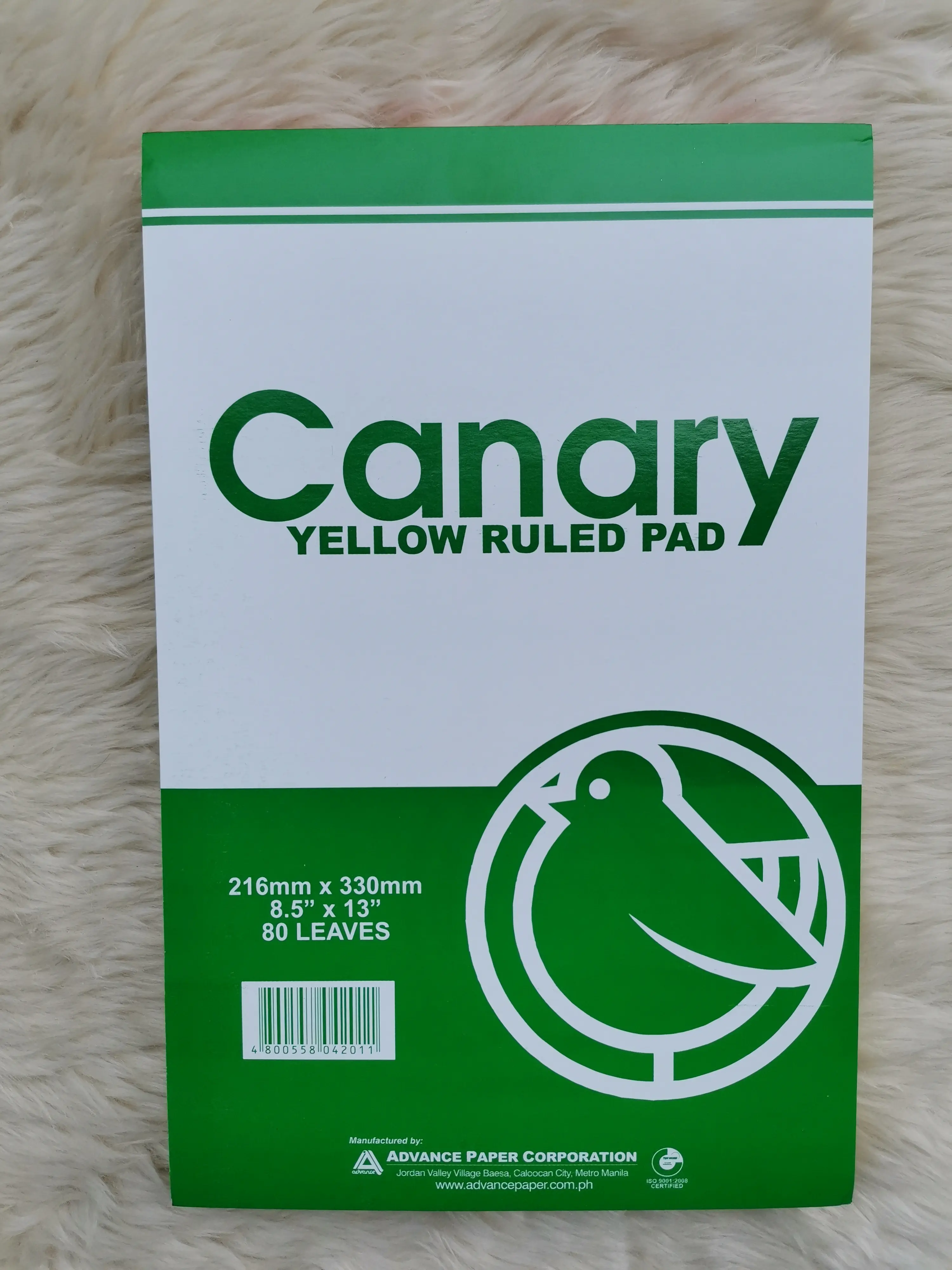 Canary Yellow Pad Paper 80 leaves (10 pads) - TikTok Shop Philippines